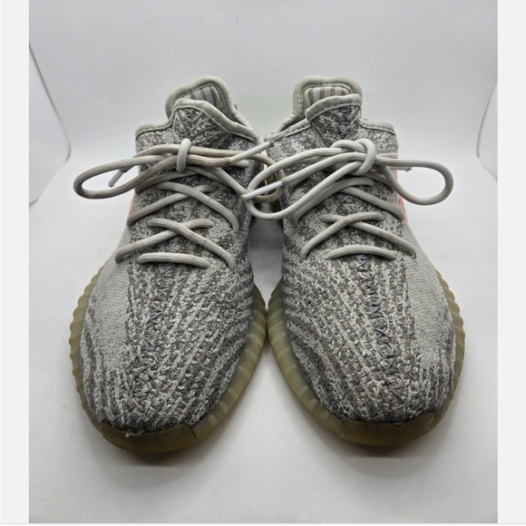 Adidas Yeezy Boost 350 v2 Shoes Mens 14 Grey Athletic Casual Sneakers - Picture 5 of 12